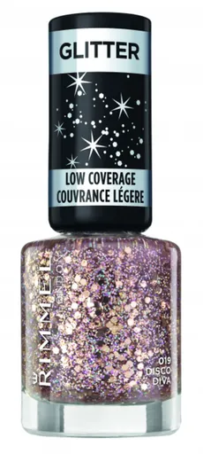 Rimmel Lac de unghii Glitter Bomb 8 ml 019 Disco Diva