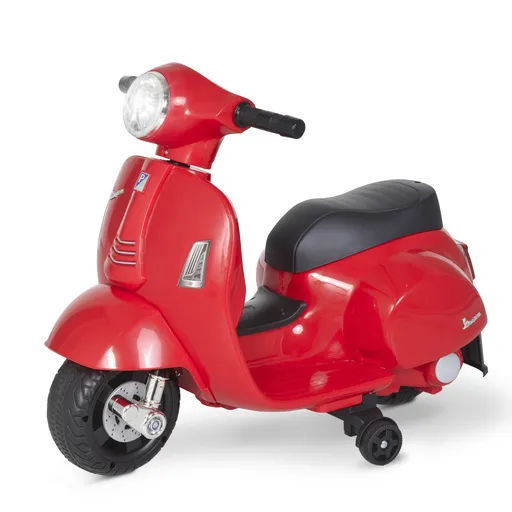 Motocicleta pentru Copii HOMCOM Brand Vespa 6V, 18-36 luni | Aosom Romania
