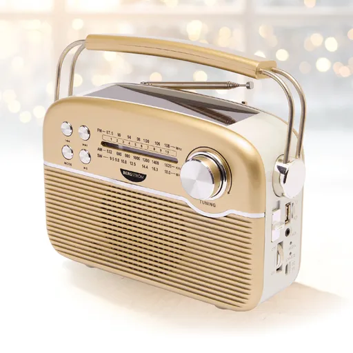 Radio solar retro design