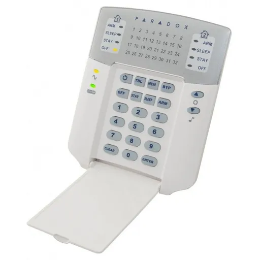 Tastatura 32 zone LED Paradox K32LED / K32+ pentru centralele din seriile SP si MG, Stay D