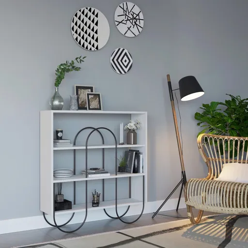 Consola, Hanah Home, Norfolk Console, Alb