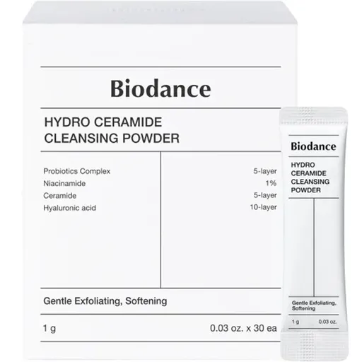 Biodance Pudră de curățare Hydro Ceramide (Cleansing Powder) 30 x 1 g