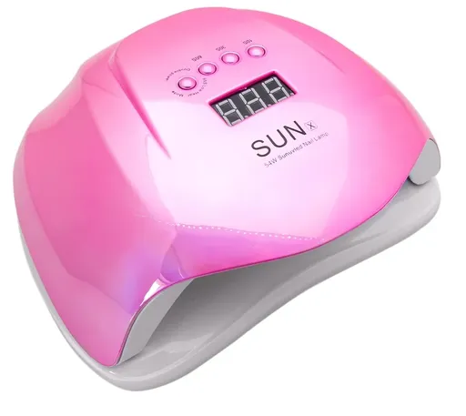 Lampa Unghii UV LED Sun X, 54W, Roz