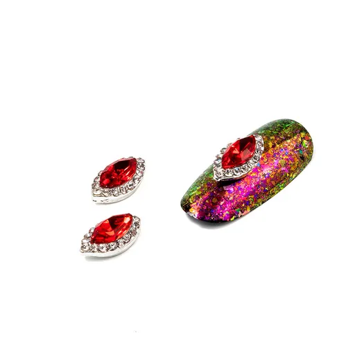 Cristale pentru unghii Red Crystal Nr 101 Set 3 buc