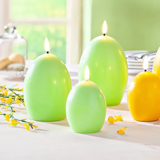 Lumânări LED Ouă, set 3 buc