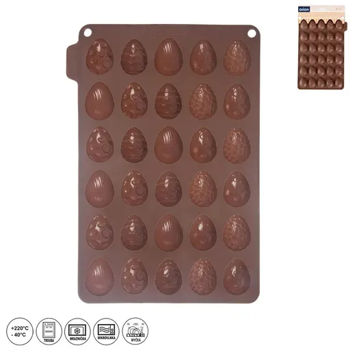 Formă silicon ouă de Paște 30 buc