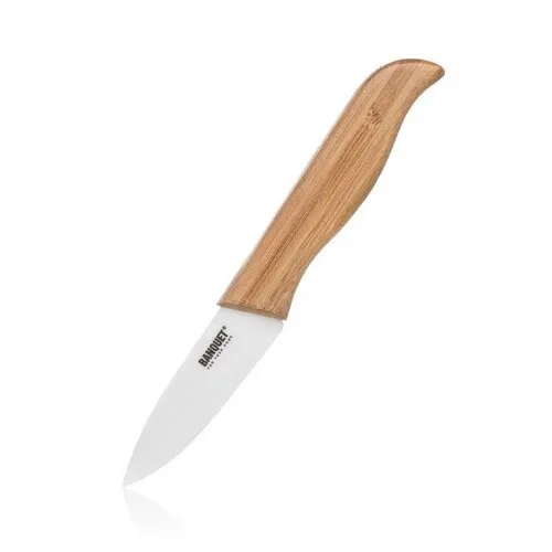 Cuțit practic ceramic Banquet Acura Bamboo,18 cm