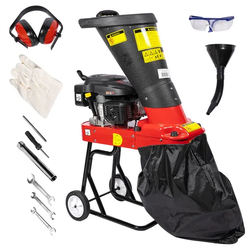 Tocator Crengi si Resturi Vegetale, 5CP, Ø50mm, cu pornire manuala, Micul Fermier GF-1015, Model Nou