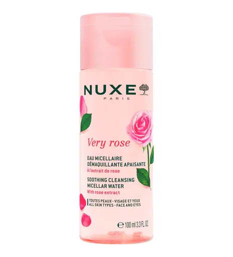 Nuxe Apă micelară calmantă Very Rose (Soothing Cleansing Micellar Water) 100 ml