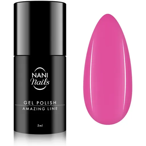 NaniNails NANI Amazing Line lac de unghii sub forma de gel culoare Barbie Flash 5 ml