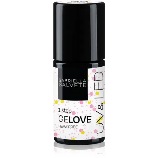 Gabriella Salvete GeLove One Step unghii cu gel folosind UV / lampă cu LED cu particule stralucitoare culoare 35 Sweetie 8 ml