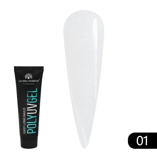 Polygel cu stralucire Global Fashion 30 g 01