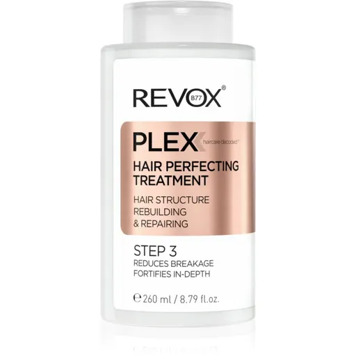 Revox B77 PLEX Hair Perfecting Treatment. Step 3 tratament pre-sampon pentru par vopsit si deteriorat 260 ml