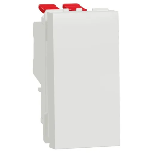 Intrerupator cap cruce 1M Schneider Noua Unica NU310518, alb