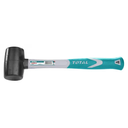 Ciocan de cauciuc negru - 220g TOTAL