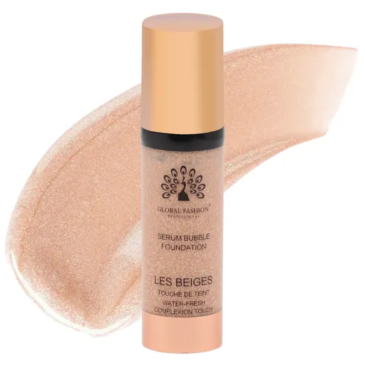 Fond de Ten Global Fashion, Serum Bubble Foundation, BF042, Natural Tan