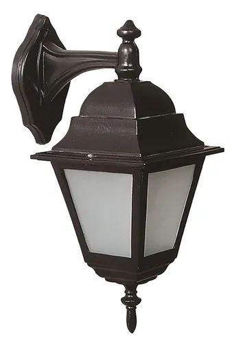 Lampa de exterior, Opviq, 685AVN1188, Alb/Negru