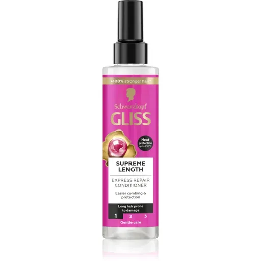Schwarzkopf Gliss Supreme Length balsam regenerator pentru păr lung 200 ml