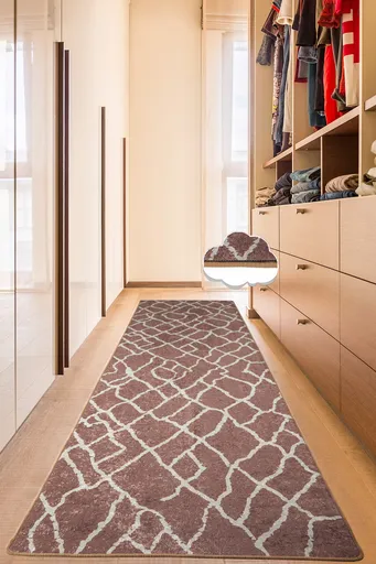 Covor, Canal, 80x120 cm, Poliester, Bej