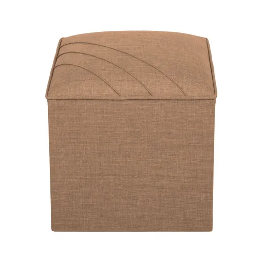 Taburet, Atelier del Sofa, 558ZEN1361, Lemn de brad, Suede