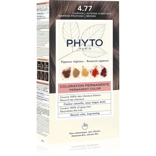 Phyto Color culoare par fără amoniac culoare 4.77 Intense Chestnut Brown 1 buc