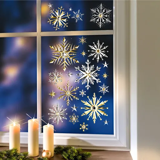20 Decorațiuni fereastră Cer Înstelat
