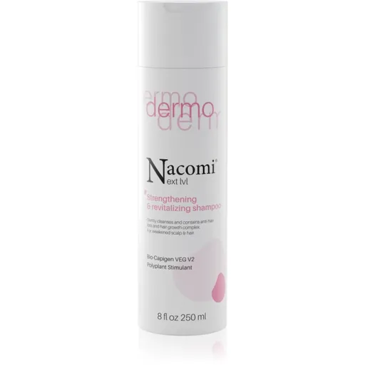 Nacomi Next Level Strengthening & revitalizing shampoo Șampon pentru fortificare și revitalizare 250 ml