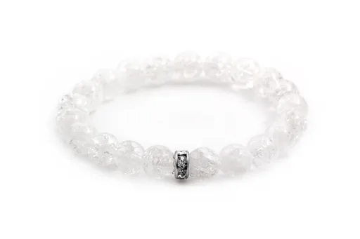 Agato Brățară cu mărgele din cristal MINK50/17