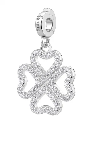 Rosato Pandantiv lucios de argint Trifoi cu patru foi Storie RZ247R