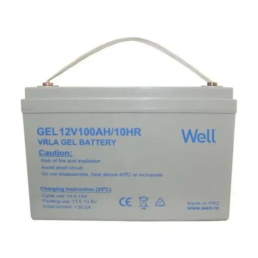 Acumulator plumb acid cu gel Well 12V 100AH, terminal M8