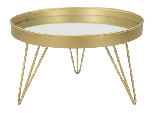 Mauro Ferretti Suport Tava Glam Gold/Oglinda Cm Ø 31X18