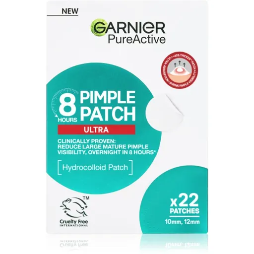 Garnier Pure Active Pimple Patch Ultra plasturi pentru piele problematică impotriva acneei 22 buc