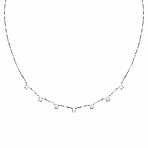 Morellato Colier din argint pentru femei cu zircon cubic Tesori SAIW290