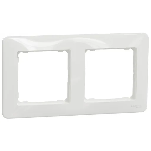 Rama dubla, Schneider, SDD311802, Sedna Design, alb