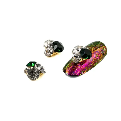 Cristale Unghii Multicolor Nr. 70, Set 3 buc