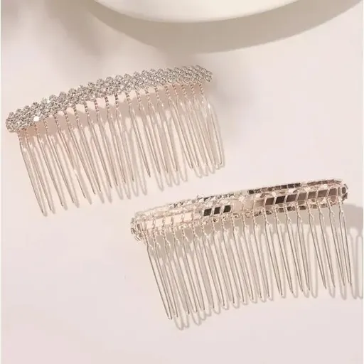 Piepteni pentru Mireasa Cu Perle si Strasuri