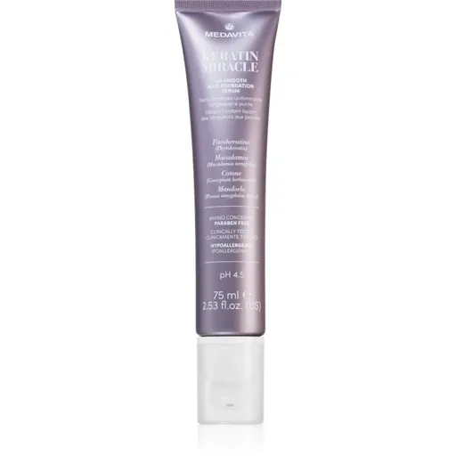 Medavita Keratin Miracle Go Smooth Hair Foundation Serum crema leave-in pentru păr 75 ml