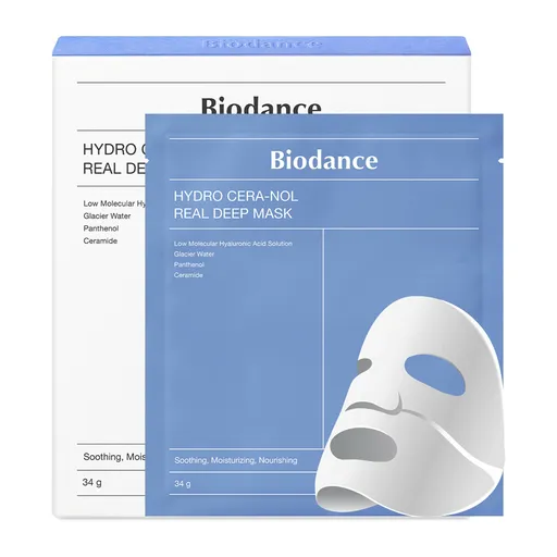 Biodance Mască facială Hydro Cera-nol (Real Deep Mask) 4 buc