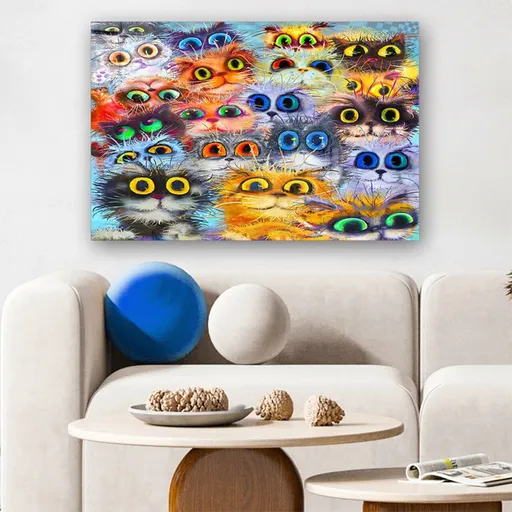 Tablou decorativ, CAM1019005447, Dimensiune: 40 x 60 cm, Multicolor