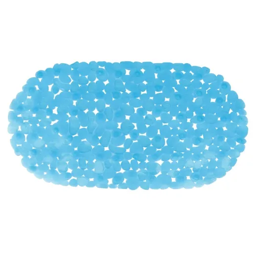 Spirella Suport antiderapant pentru cadă GALETS,albastru deschis, 99 x 39 cm, albastru deschis