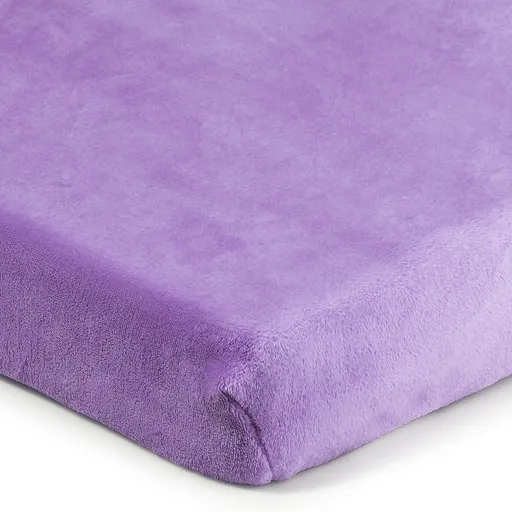 Cearșaf de pat 4Home microflanel,  mov deschis, 90 x 200 cm, mov, 90 x 200 cm