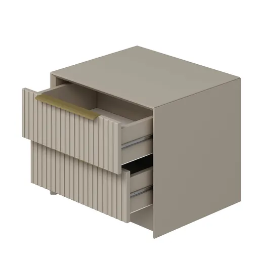 Noptiera, Hanah Home, Kale Luxe, 53x45x45 cm, Piatra