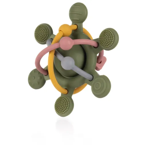 Zopa Silicone Rattle jucărie zornăitoare pentru dentiție 1 buc