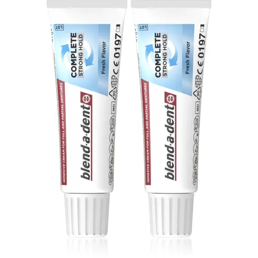 Blend-a-dent Extra Strong Original cremă de fixare pentru proteze dentare 2x47 g