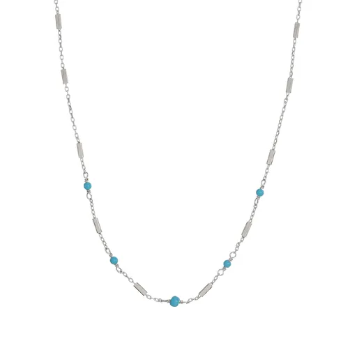 Alisia Colier delicat din argint cu turcoaz AL3243-Argento-Turchese