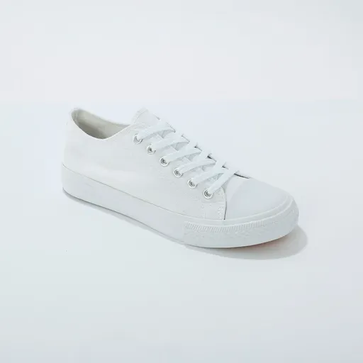 Adidași din pânză cu șireturi