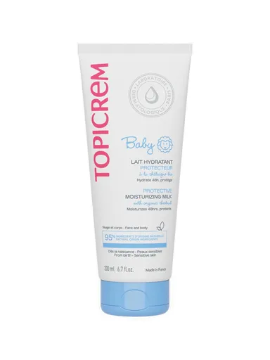 Topicrem Lapte hidratant de protecție Baby (Protective Moisturizing Milk) 200 ml
