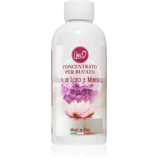 THD Unico Lotus Flower & Mineral Salts parfum concentrat pentru mașina de spălat 100 ml