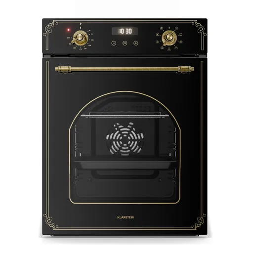 Klarstein Victoria cuptor încorporabil 45 cm 49 l neagră