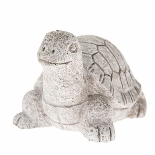 Decorațiune de grădină Broască țestoasă, beton,11,5 7,5 8,5 cm, gri